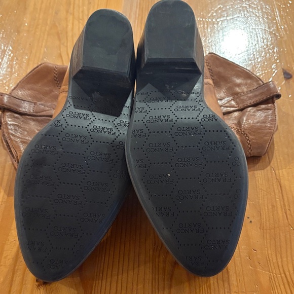 Franco Sarto Brown Ankle Boots vintage - Picture 8 of 10